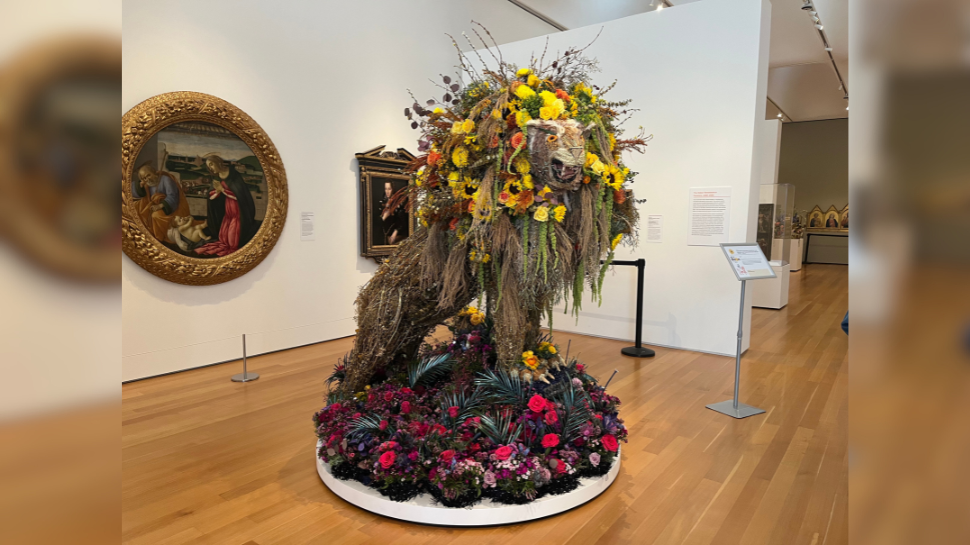 新春SALE☆エナジーアートエベレスト曼荼羅フラワーオブライフ F10号 Art in Bloom's 2026 show shines with zodiac inspirations