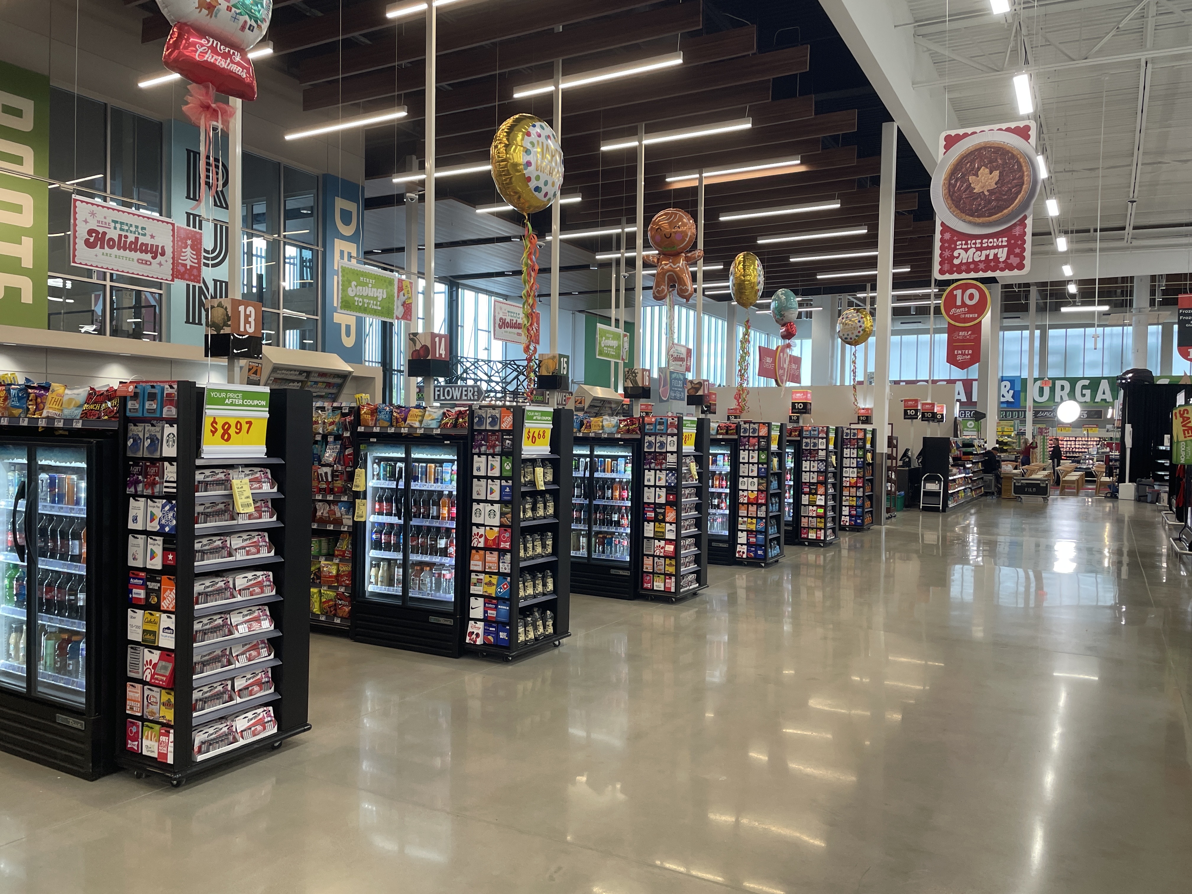 Inside the new H-E-B on South Congress Avenue