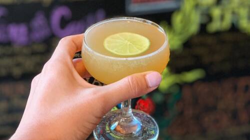 a photo of a mocktail