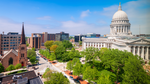 608today Madison skyline