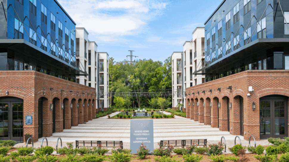 A GIF of the amenities at Riverside.