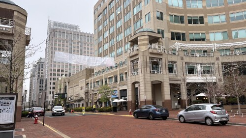 The main area of Reston Town Center.