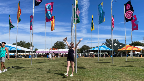 ATXtoday editor Laura at the 2024 Austin City Limits Music Festival